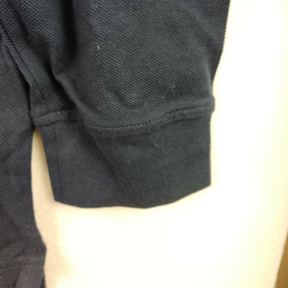 Nautica Mens Long Sleeve Polo Shirt Classic Fit XXLarge Navy Blue Polo Rugby 2XL - Picture 5 of 11